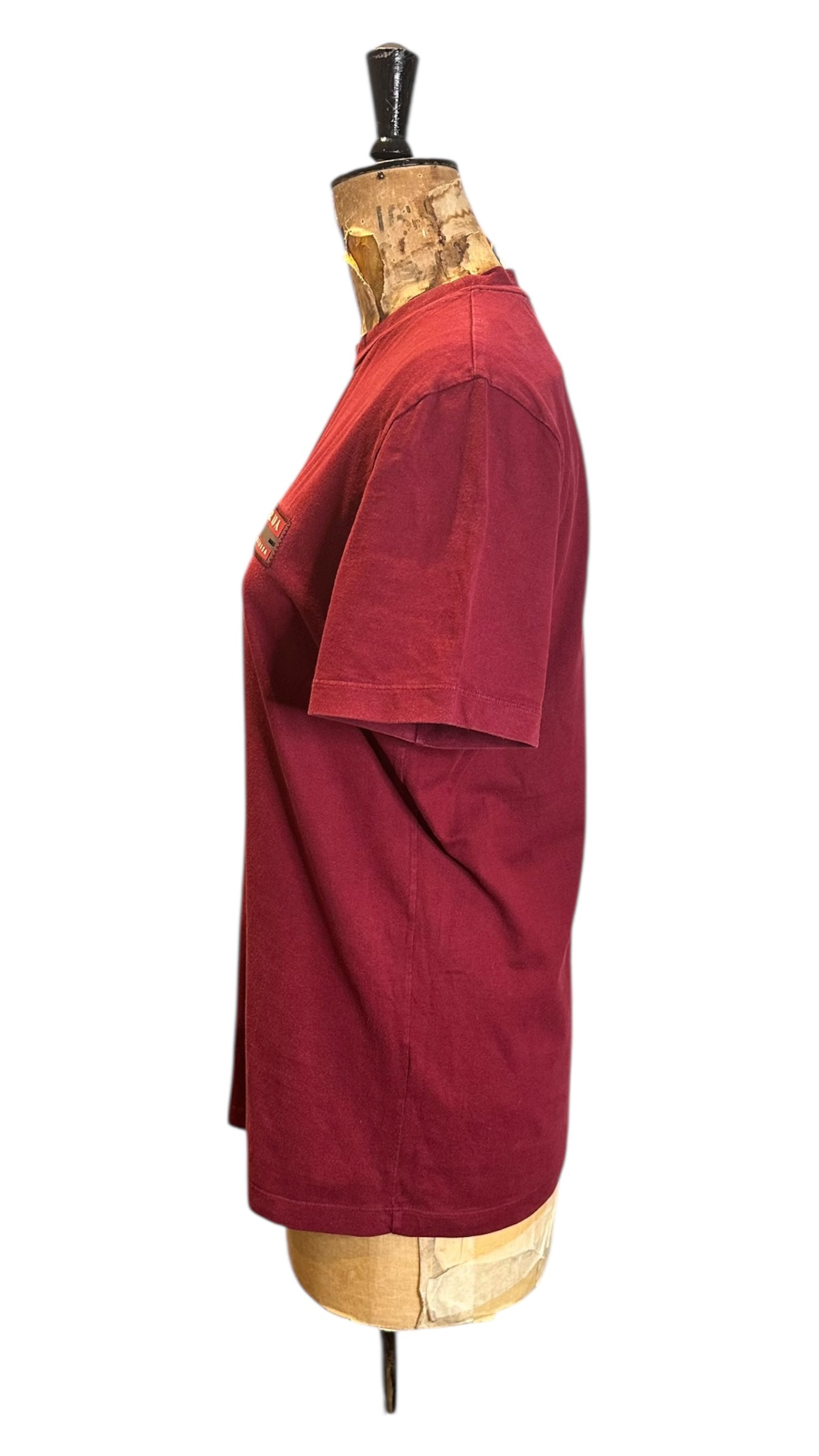 Vintage Prada Red Teeshirt Luna Rosa UK 14-
