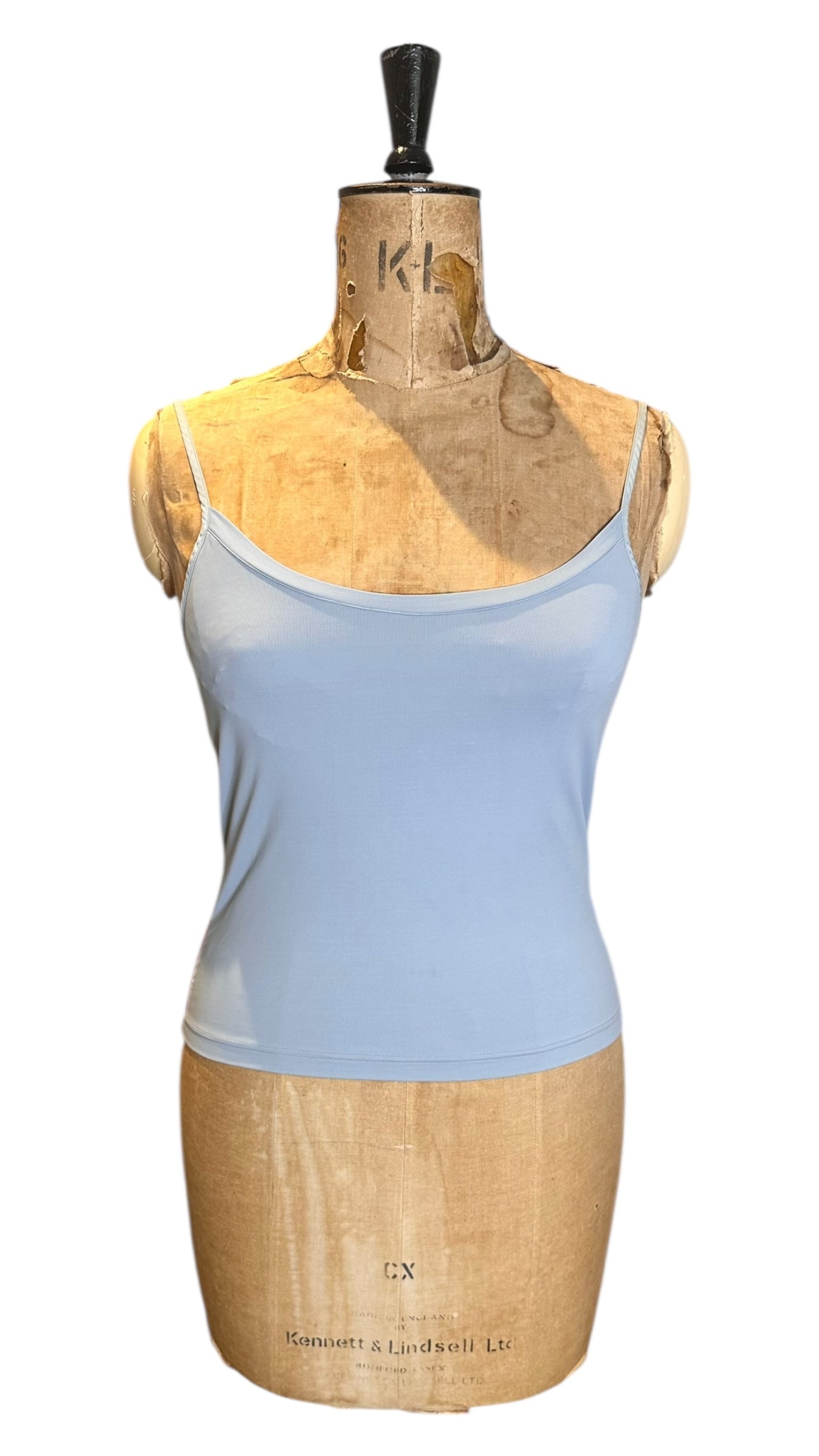 Vintage Prada Blue Vest Top UK 12-