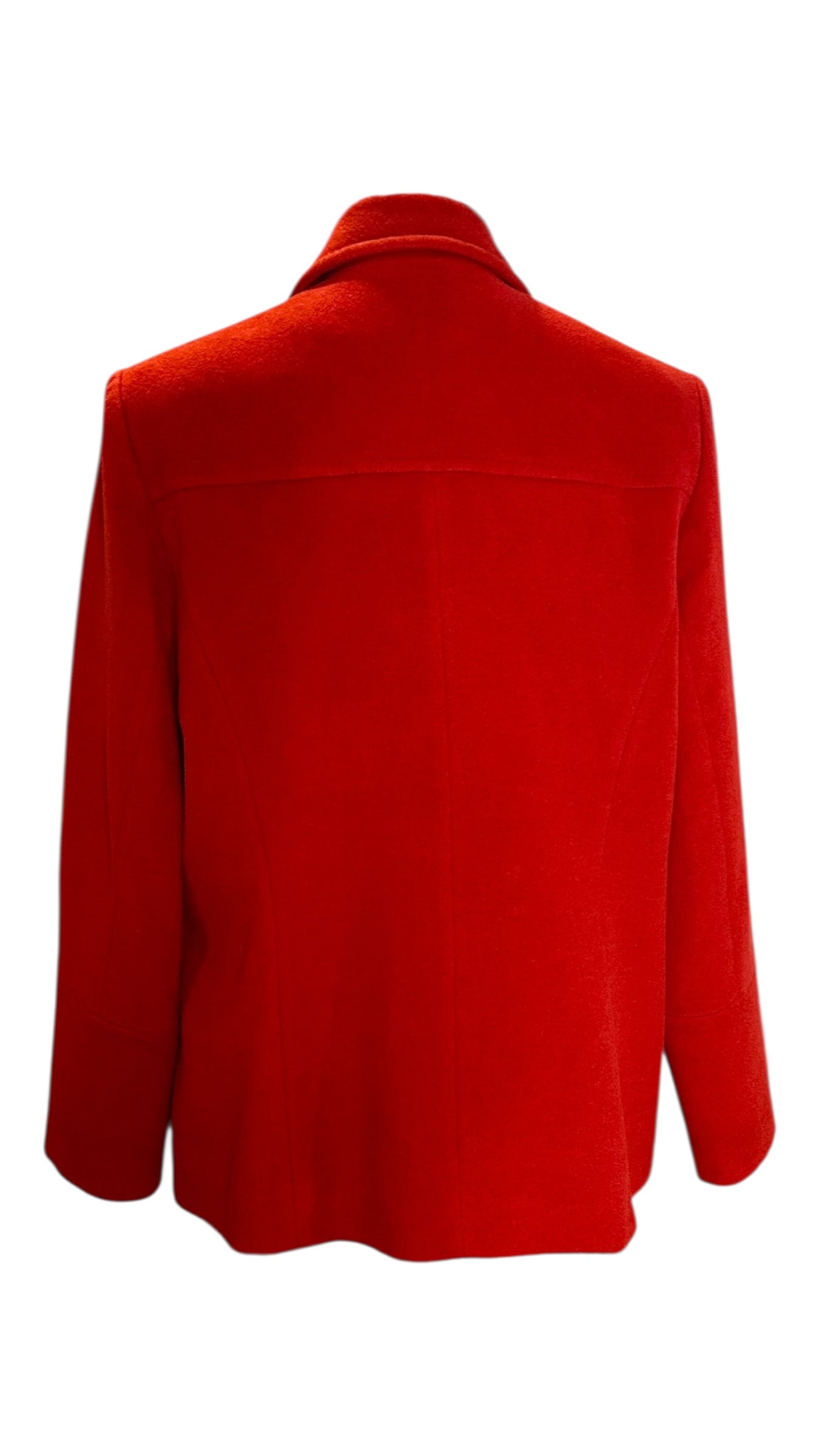 Vintage Red Cashmere Jacket UK 16- 18
