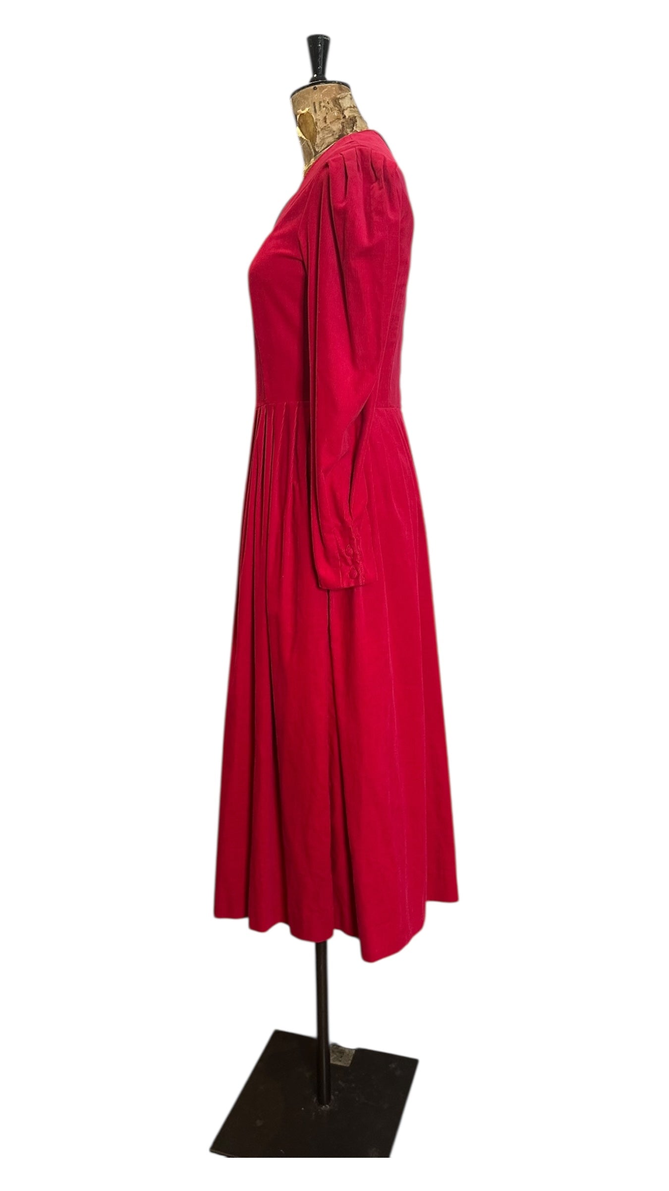 Vintage 80s Pink Laura Ashley Dress UK 12 - 14&nbsp;