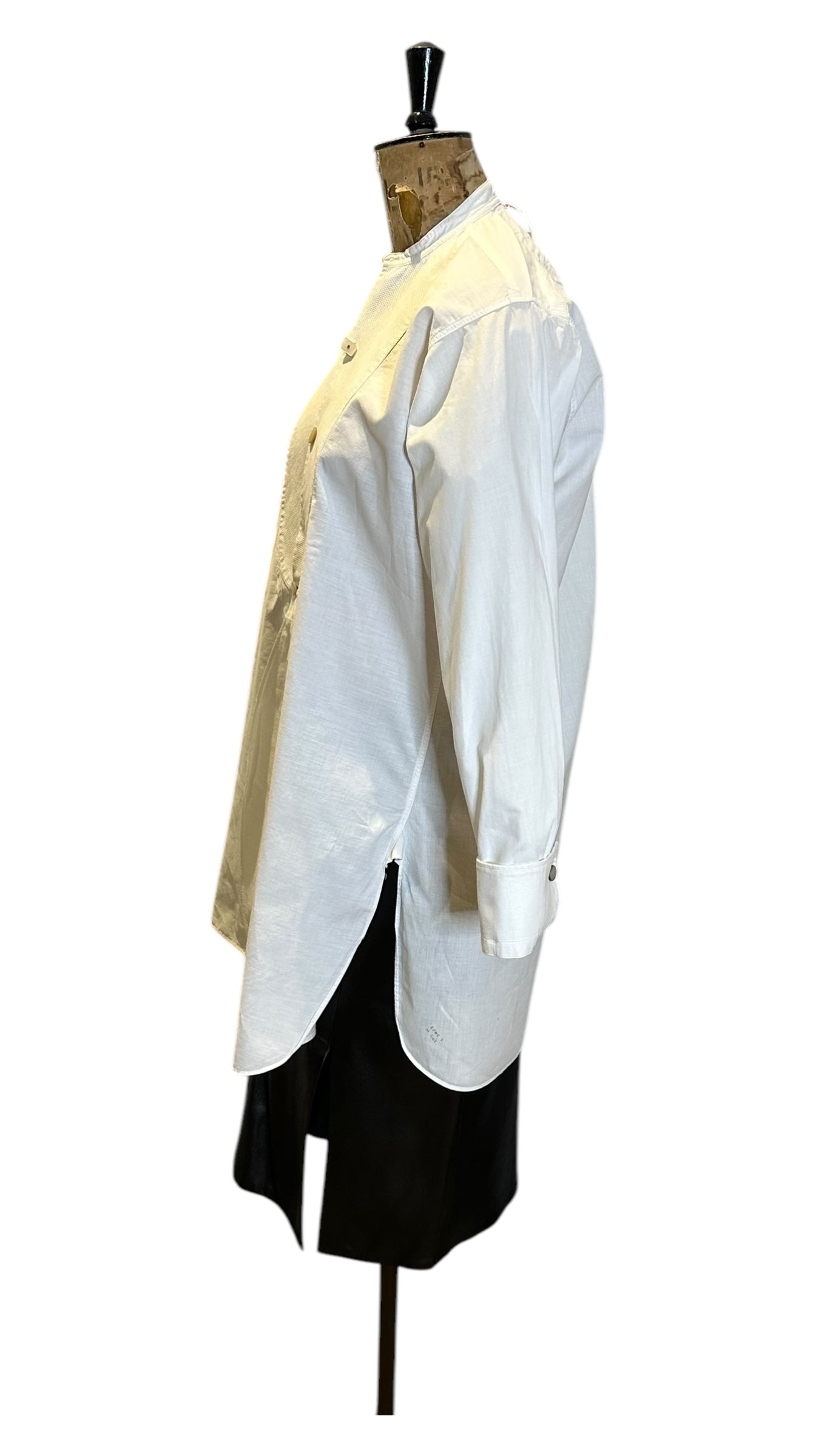 Vintage White Cotton Dress Shirt UK Large