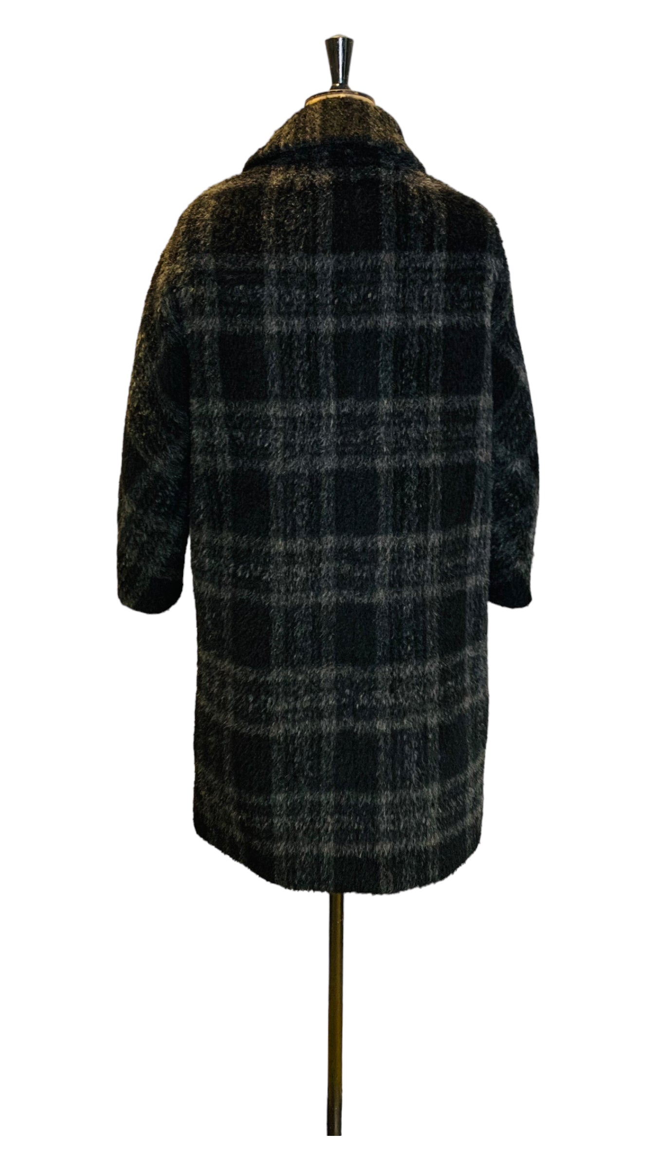 60s Vintage Wool Coat Size UK 14